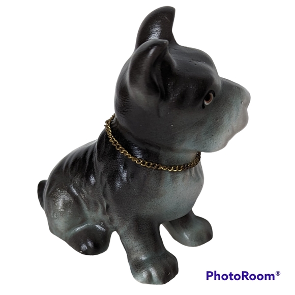 Vintage Tilso Hand Painted Scottie Dog Scottish Terrier Ceramic Made In Japan - Picture 9 of 16